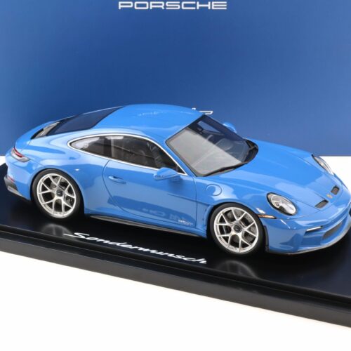 1:18 Spark Porsche 911 992 S/T Sonderwunsch Dani blue WAP DEALER