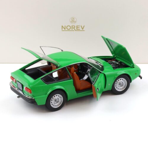 1:18 Norev Alfa Romeo Junior Zagato 1969 verde green - Limited 1000 pcs.
