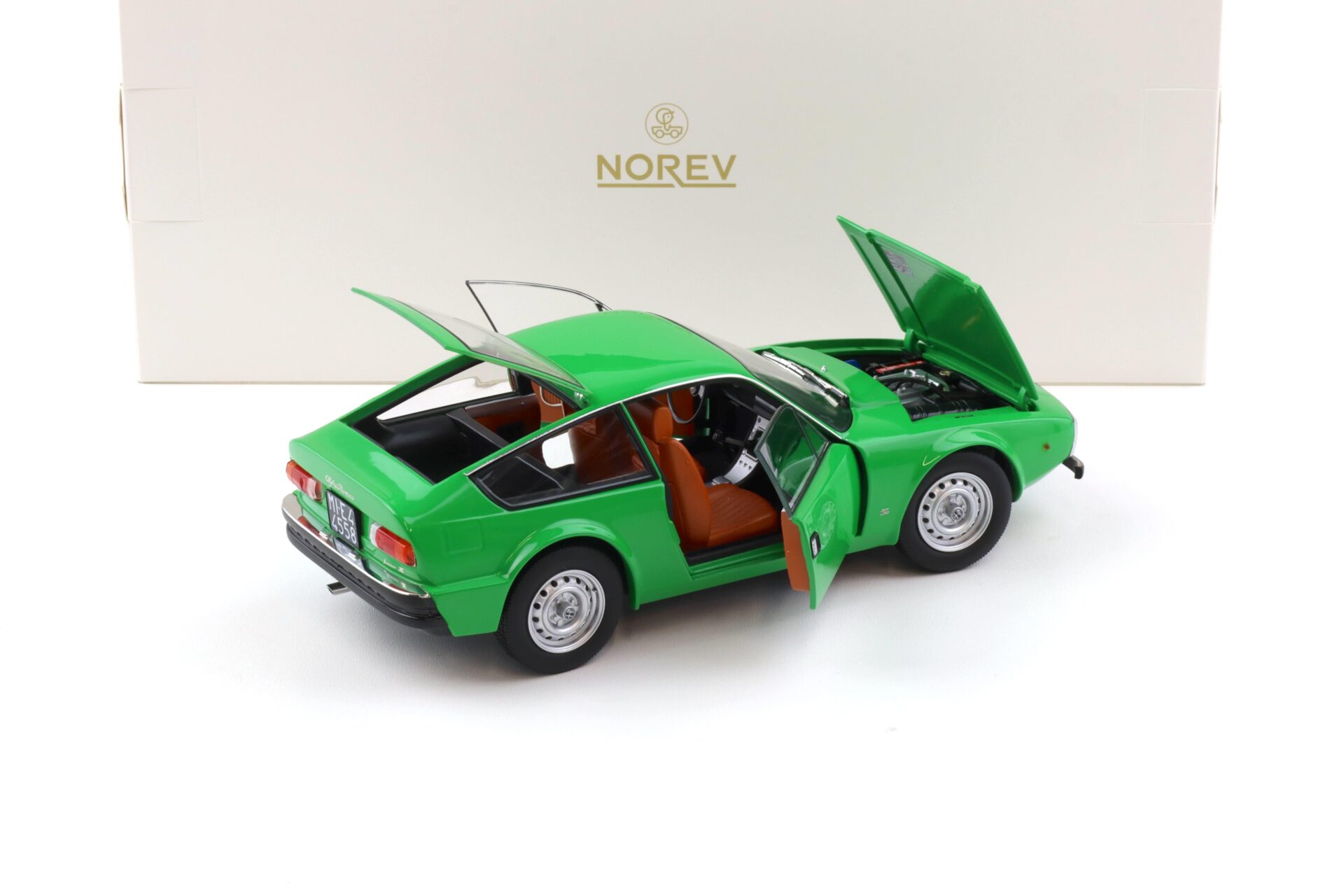 1:18 Norev Alfa Romeo Junior Zagato 1969 verde green - Limited 1000 pcs.