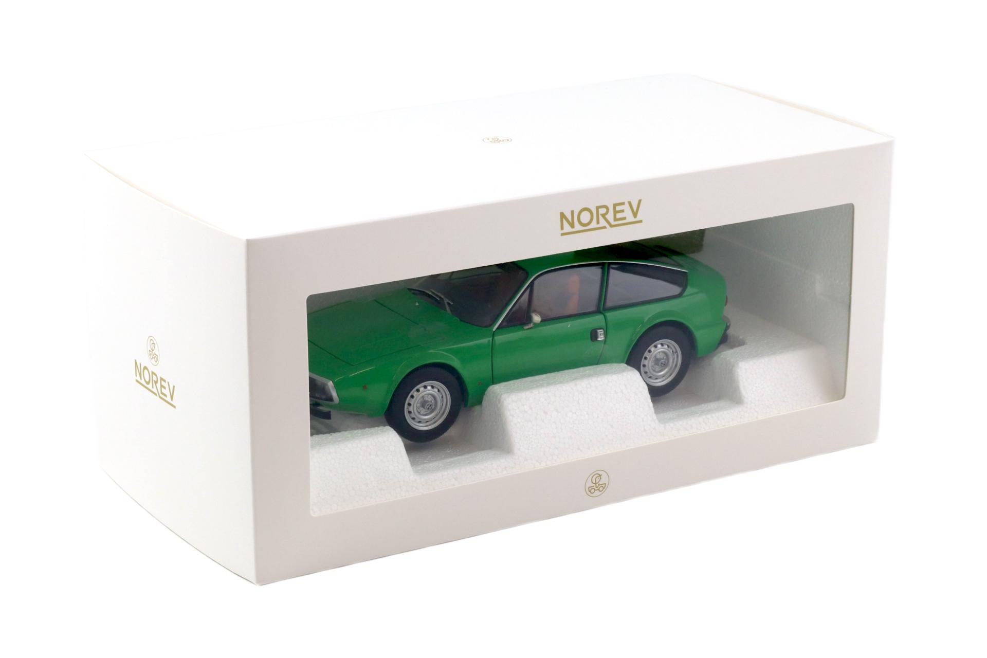 1:18 Norev Alfa Romeo Junior Zagato 1969 verde green - Limited 1000 pcs.