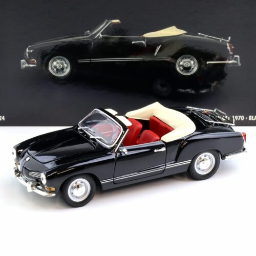 1:24 Minichamps VW Karmann Ghia Cabriolet black 1970
