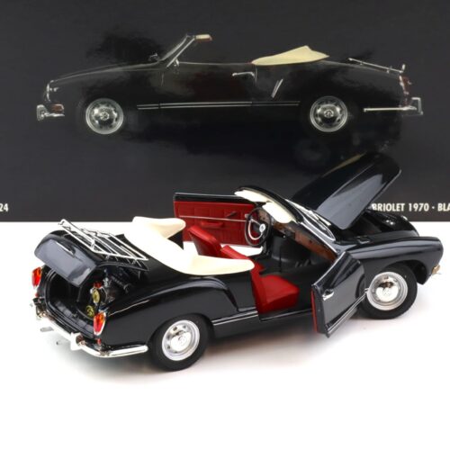 1:24 Minichamps VW Karmann Ghia Cabriolet black 1970
