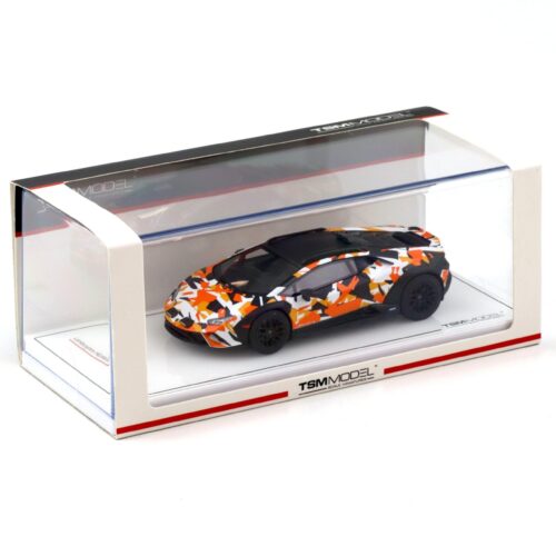 1:43 TSM Model Lamborghini Huarcan Sterrato All-Terrain Terra black/ orange
