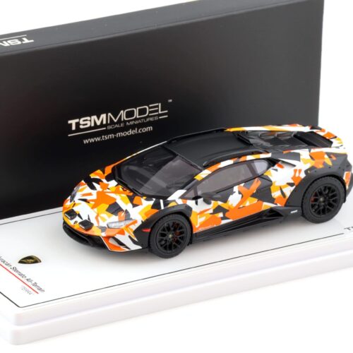 1:43 TSM Model Lamborghini Huarcan Sterrato All-Terrain Terra black/ orange