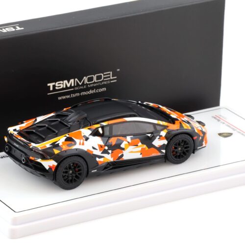 1:43 TSM Model Lamborghini Huarcan Sterrato All-Terrain Terra black/ orange