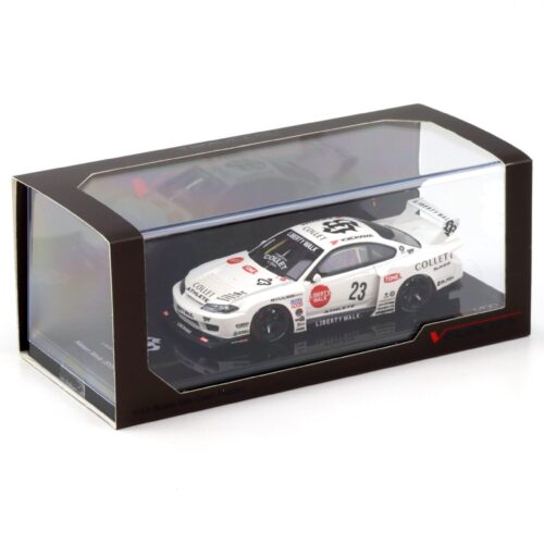 1:43 TSM Model Nissan Silvia S15 LB-Super Silhouette ATHLETE Liberty Walk #23 white