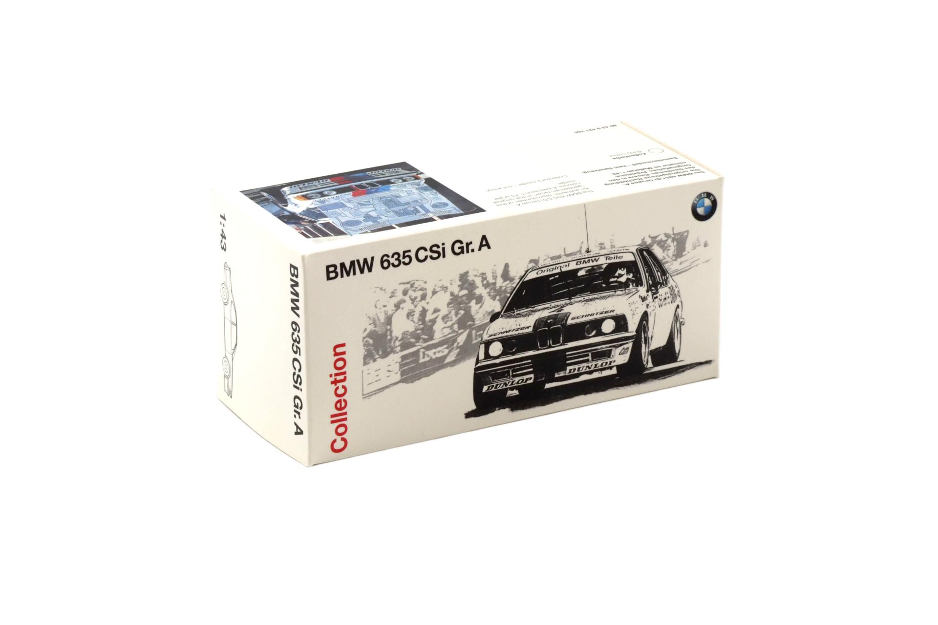 1:43 Minichamps BMW 635 CSI GR.A #8 Stuck/ Quester DEALER VERSION