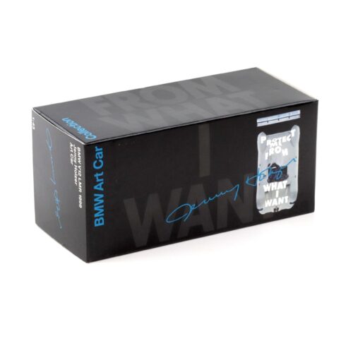 1:43 Minichamps BMW V12 LMR 1999 Jenny Holzer Art Car DEALER VERSION