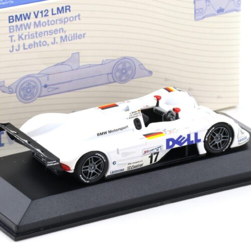 1:43 Minichamps BMW V12 LMR 24h Le Mans 1999 Kristensen #17 DEALER VERSION