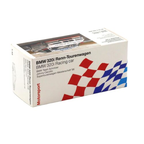 1:43 Minichamps BMW 320i E36 STW 1998 Cecotto #9 Team Schnitzer DEALER VERSION
