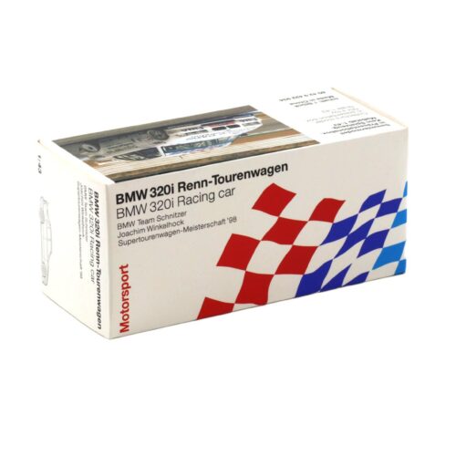1:43 Minichamps BMW 320i E36 STW 1998 Winkelhock #8 Team Schnitzer DEALER VERSION