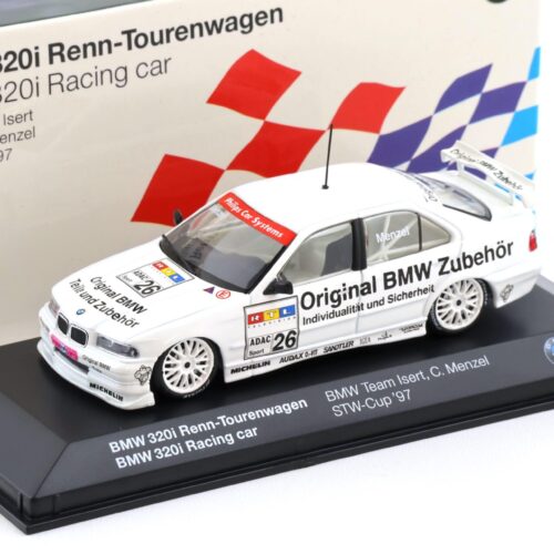 1:43 Minichamps BMW 320i E36 STW 1997 Menzel #26 Team Isert DEALER VERSION
