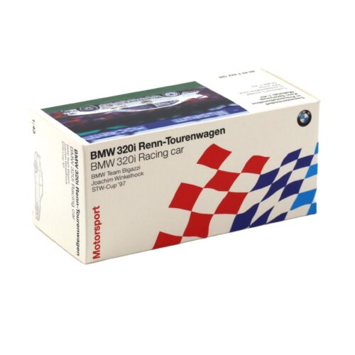 1:43 Minichamps BMW 320i E36 STW 1997 Winkelhock #6 Team Bigazzi DEALER VERSION