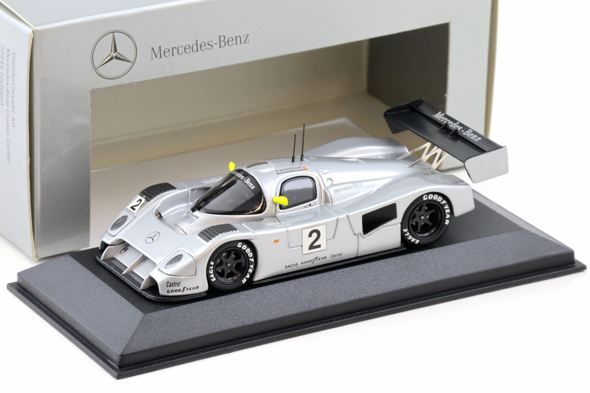 1:43 Minichamps Mercedes C291 #2 Schumacher/ Wendlinger DEALER VERSION