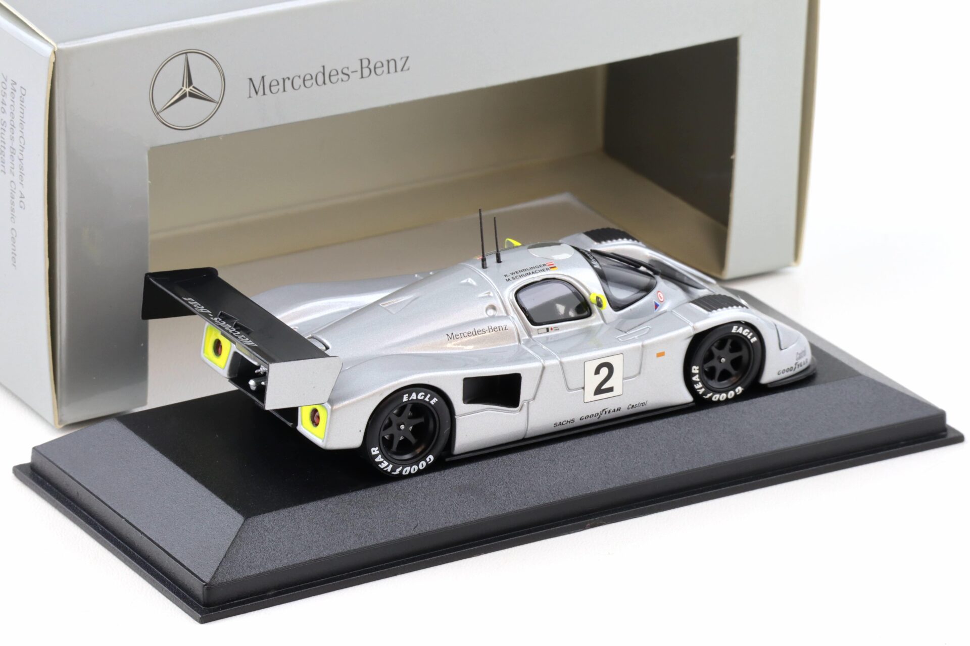 1:43 Minichamps Mercedes C291 #2 Schumacher/ Wendlinger DEALER VERSION