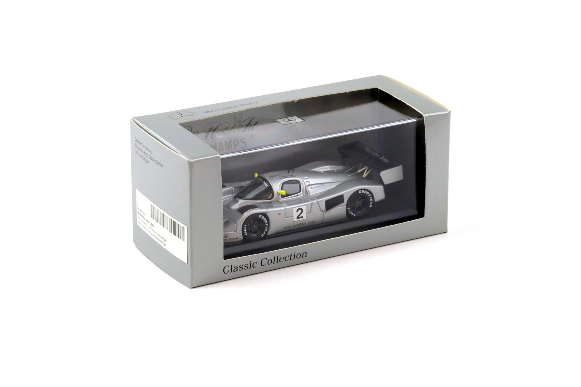 1:43 Minichamps Mercedes C291 #2 Schumacher/ Wendlinger DEALER VERSION