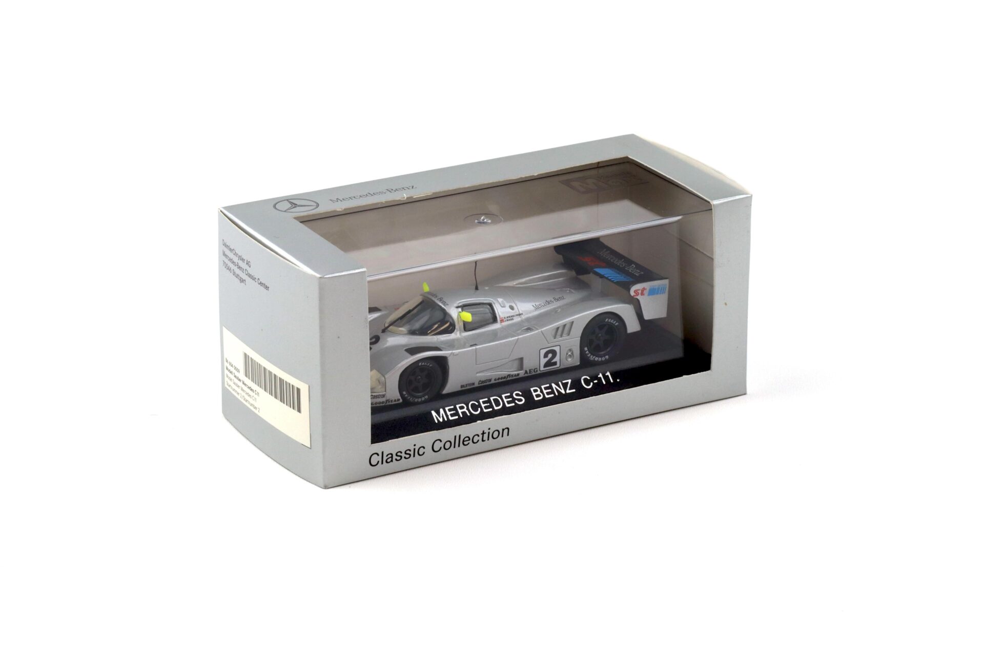 1:43 Minichamps Max Models Sauber Mercedes C11 Wendlinger/ Mass #2 DEALER VERSION