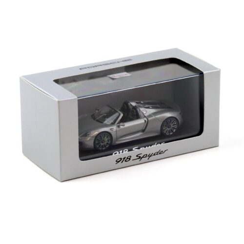 1:43 Minichamps Porsche 918 Spyder Production Car 2013 grey WAP DEALER