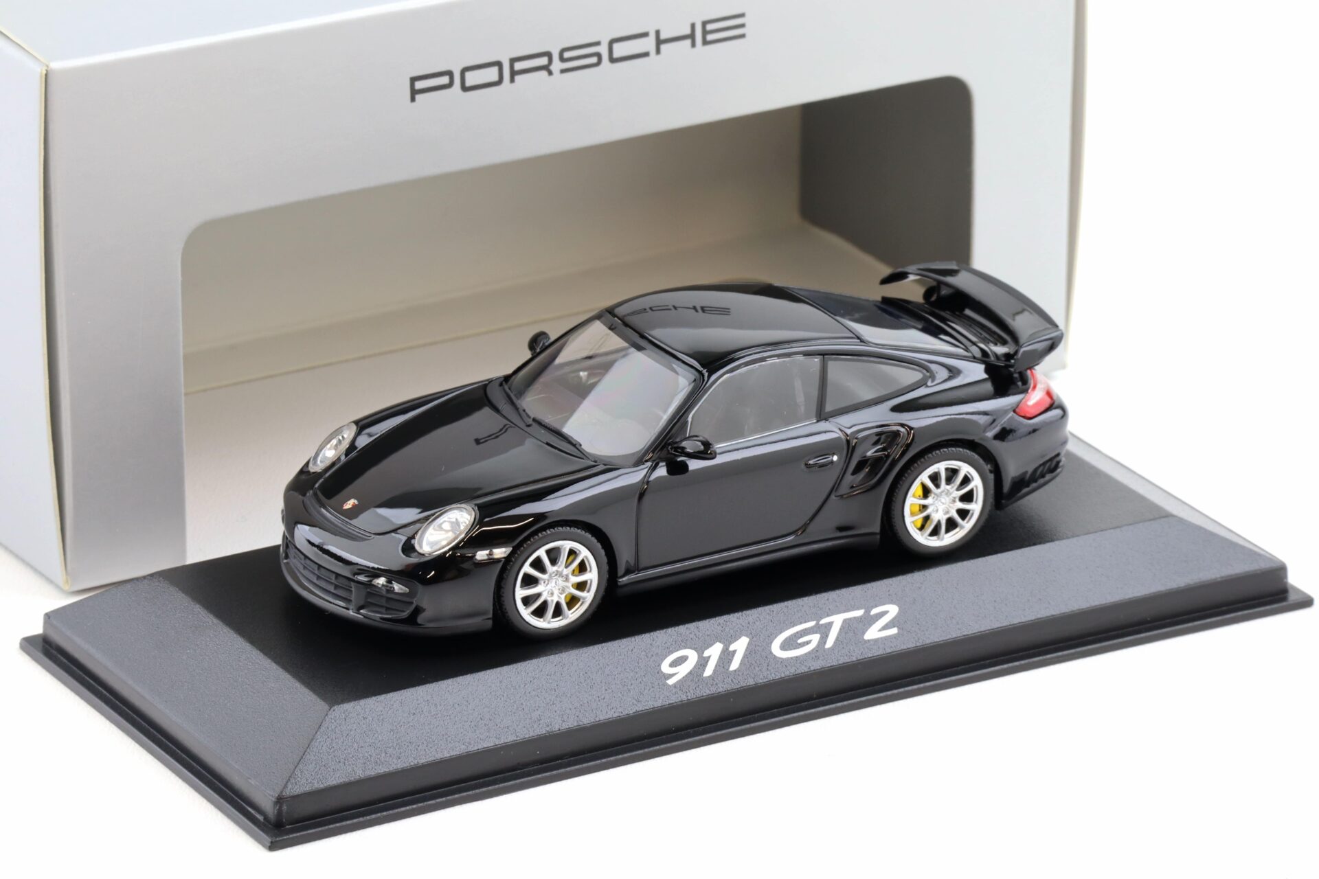 1:43 Minichamps Porsche 911 997 GT2 Coupe black WAP DEALER
