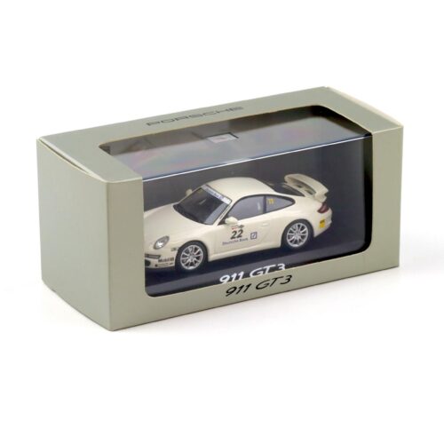 1:43 Minichamps Porsche 911 997 GT3 #22 CUP Presentation white WAP DEALER
