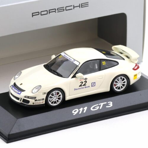 1:43 Minichamps Porsche 911 997 GT3 #22 CUP Presentation white WAP DEALER