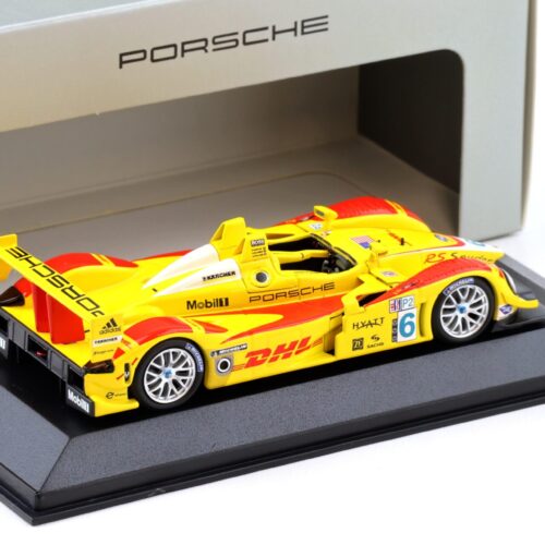 1:43 Minichamps Porsche RS Spyder #6 DHL yellow WAP DEALER