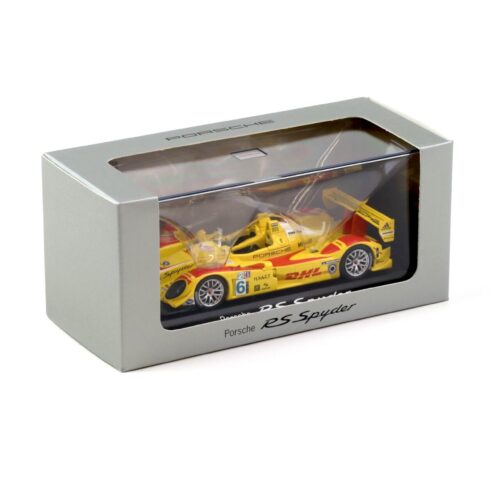 1:43 Minichamps Porsche RS Spyder #6 DHL yellow WAP DEALER
