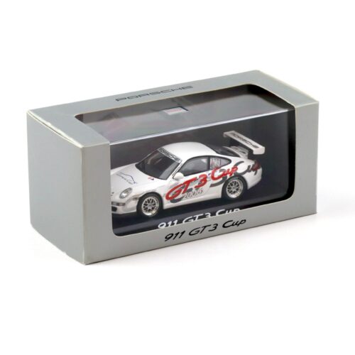 1:43 Minichamps Porsche 911 GT3 CUP Präsentation 2006 white WAP DEALER