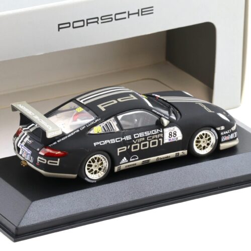 1:43 Minichamps Porsche 911 997 GT3 CUP VIP CAR #88 black WAP DEALER
