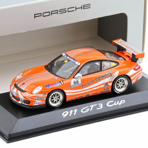 1:43 Minichamps Porsche 911 997 GT3 CUP #88 Porsche Consulting orange WAP DEALER