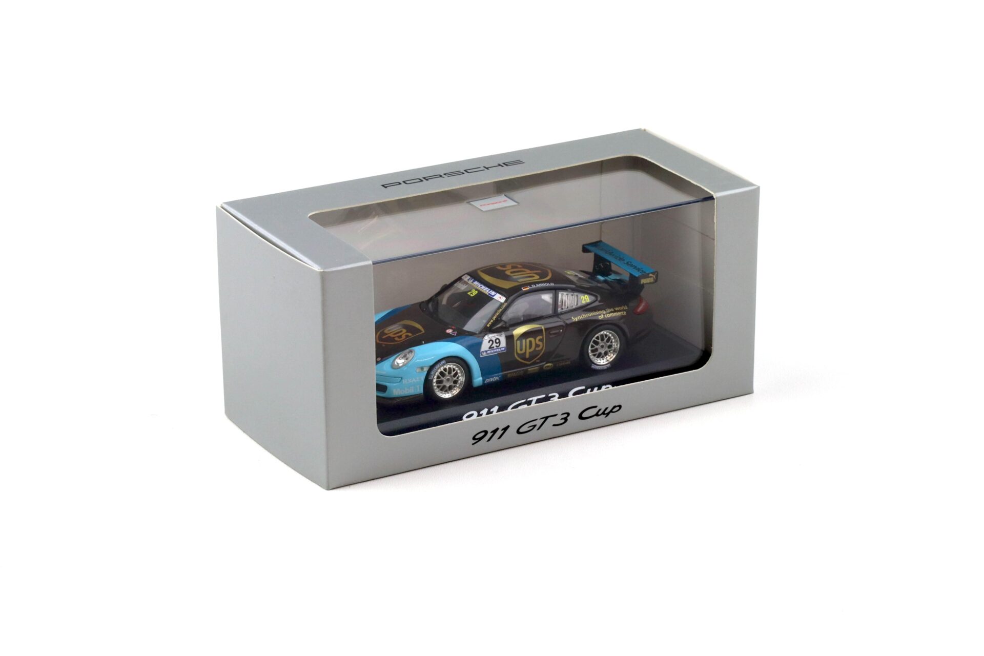 1:43 Minichamps Porsche 911 997 GT3 CUP #29 UPS L.D.Arnold WAP DEALER
