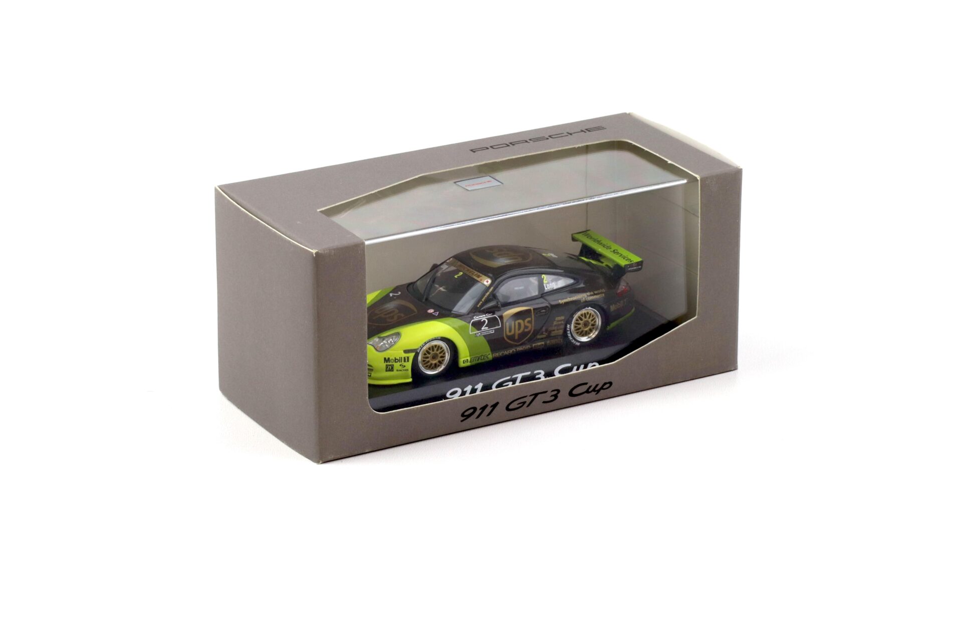 1:43 Minichamps Porsche 911 996 GT3 CUP #2 UPS C.Mamerow WAP DEALER