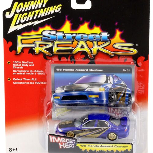 1:64 Johnny Lightning Honda Accord '95 Custom blue/ black Street Freaks