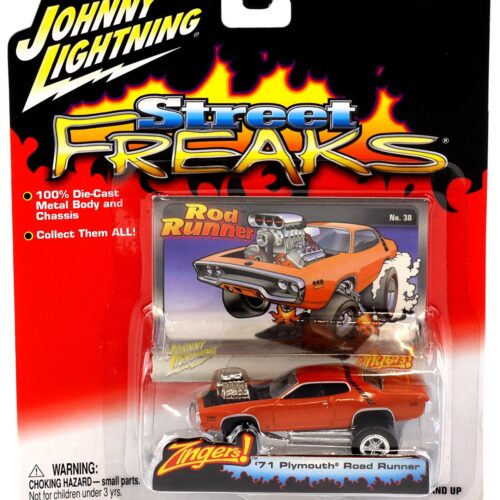 1:64 Johnny Lightning '71 Plymouth Road Runner brown Street Freaks