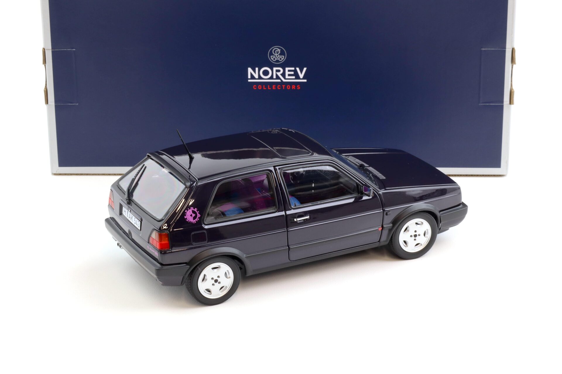 1:18 Norev VW Golf 2 GTI Fire and Ice 1991 purple metallic 188558