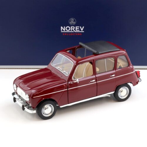 1:18 Norev Renault 4 L R4 dark red 1966