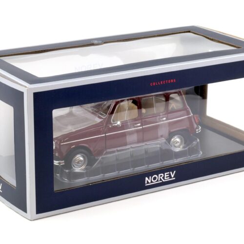 1:18 Norev Renault 4 L R4 dark red 1966