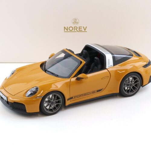 1:18 Norev Porsche 911 992.2 Targa 4 GTS Bahama yellow 2024