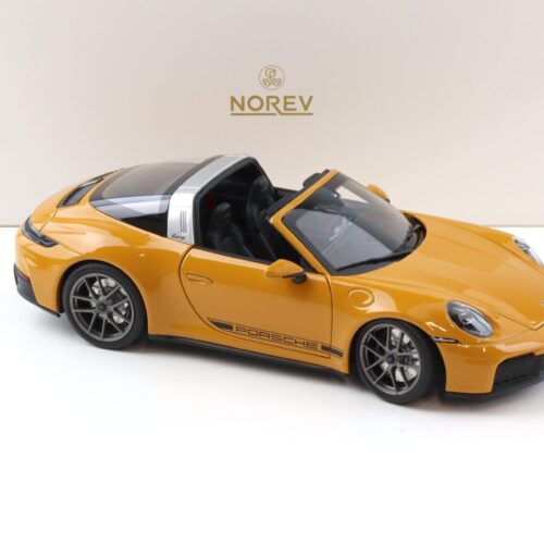 1:18 Norev Porsche 911 992.2 Targa 4 GTS Bahama yellow 2024
