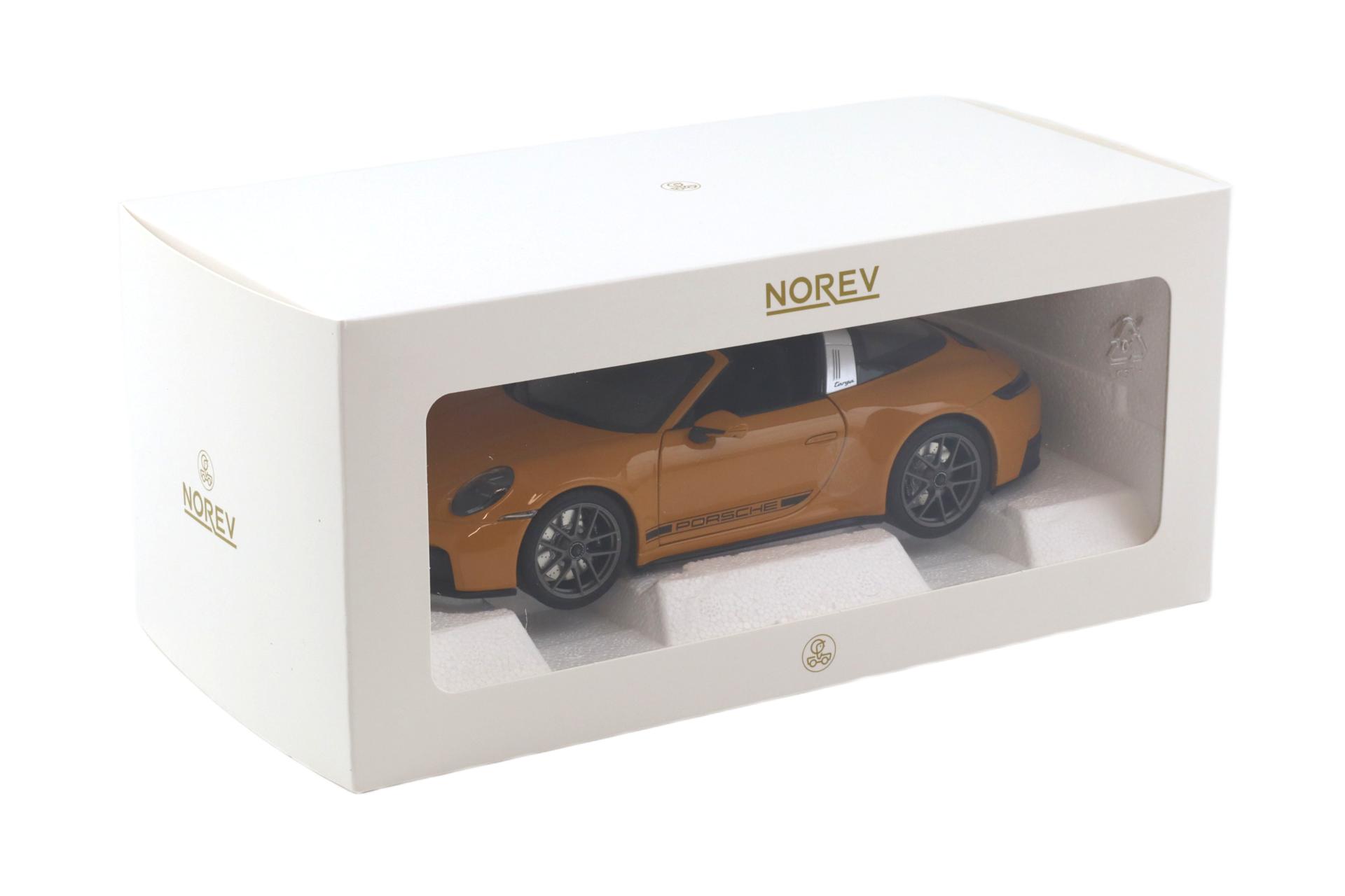 1:18 Norev Porsche 911 992.2 Targa 4 GTS Bahama yellow 2024
