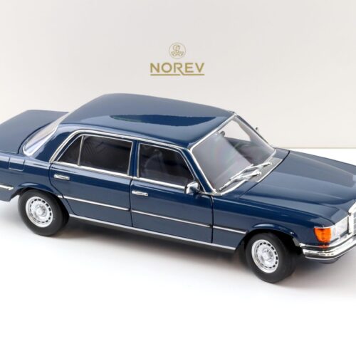 1:18 Norev Mercedes 350 SEL W116 Limousine 1979 Hansa blue