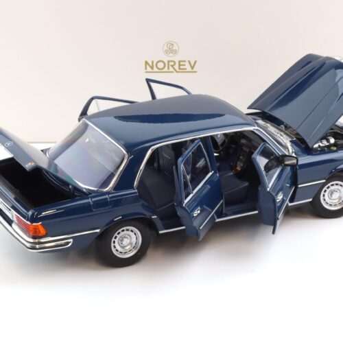 1:18 Norev Mercedes 350 SEL W116 Limousine 1979 Hansa blue