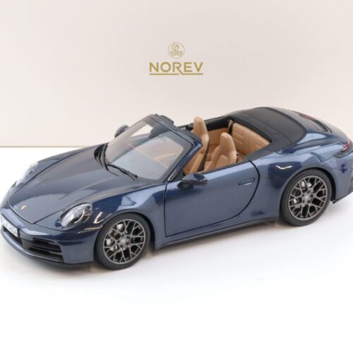 1:18 Norev Porsche 911 992.2 Carrera S Cabriolet Yachting blue metallic 2024