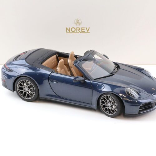1:18 Norev Porsche 911 992.2 Carrera S Cabriolet Yachting blue metallic 2024