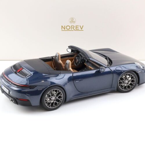 1:18 Norev Porsche 911 992.2 Carrera S Cabriolet Yachting blue metallic 2024