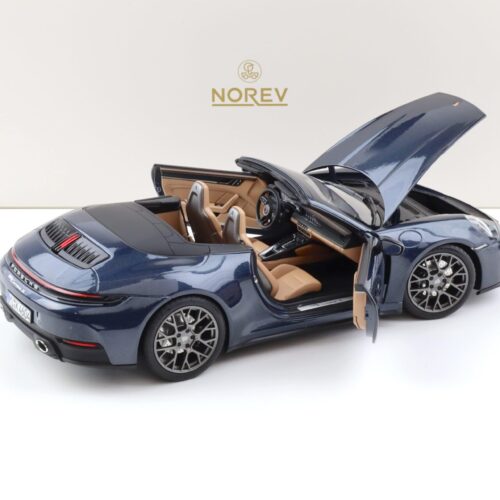 1:18 Norev Porsche 911 992.2 Carrera S Cabriolet Yachting blue metallic 2024