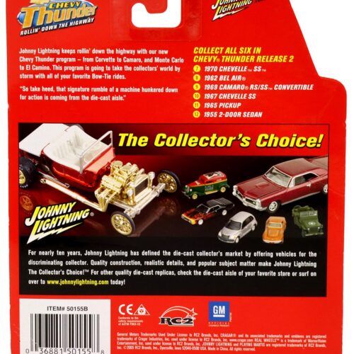 1:64 Johnny Lightning 1965 Chevy Pickup orange Chevy Thunder