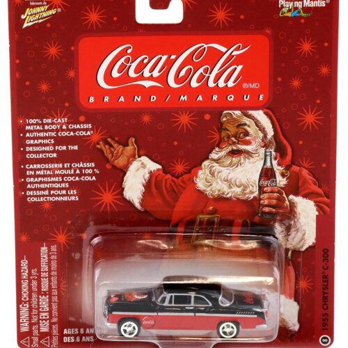 1:64 Johnny Lightning 1955 Chrysler C-30 black/ red Coca Cola Brand