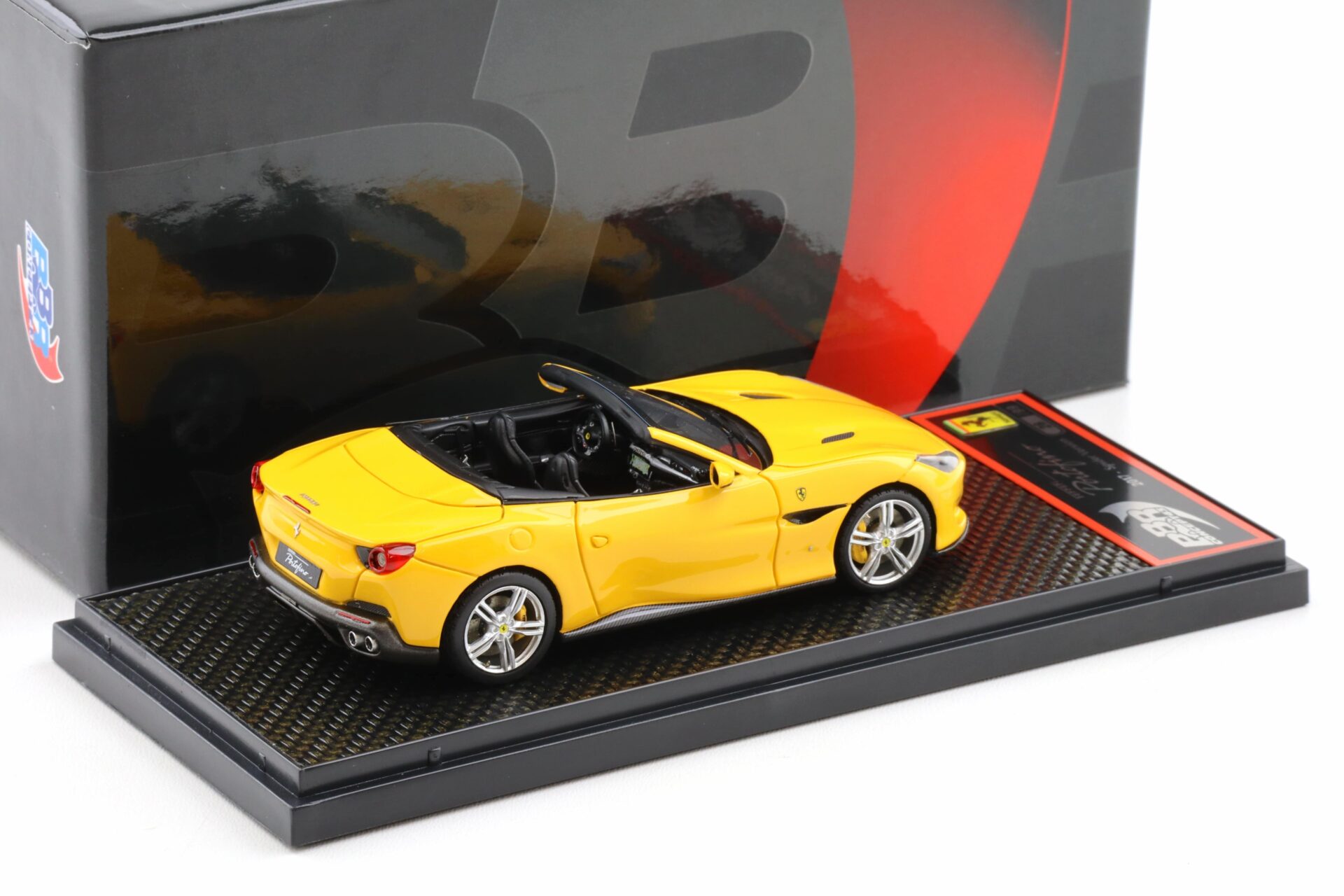 1:43 BBR Ferrari Portofino Spider 2017 Giallo Modena - Limited 99 pcs.