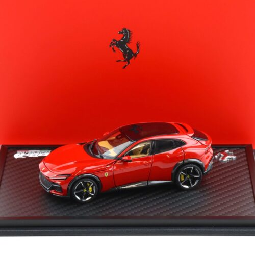 1:43 BBR Ferrari Purosangue Panoramic roof Rosso Corsa red DIECAST Special box - Limited 150 pcs.